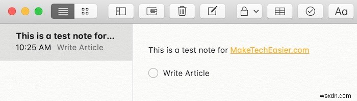 วิธีเริ่มต้นใช้งาน macOS Notes App 