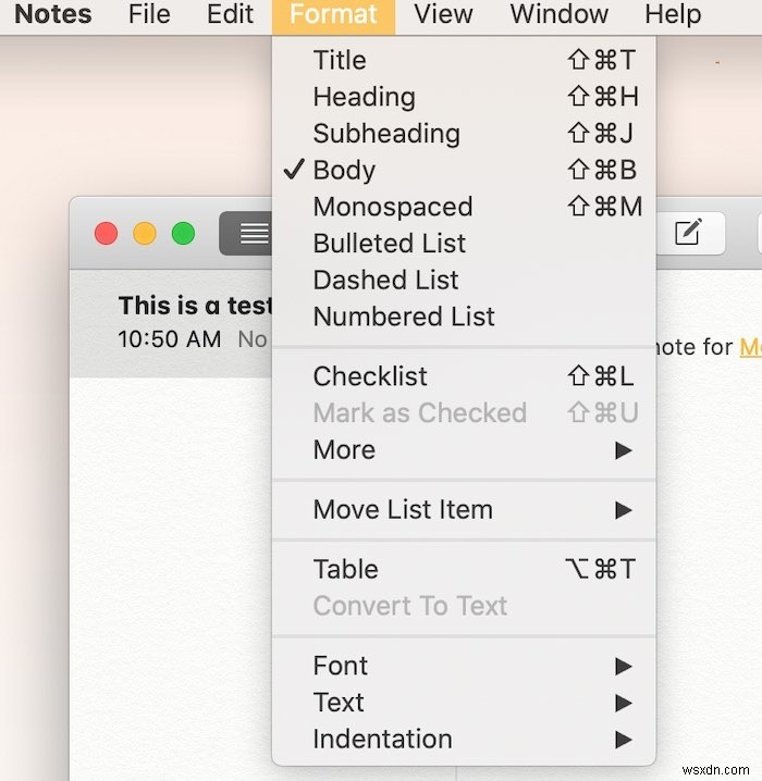 วิธีเริ่มต้นใช้งาน macOS Notes App 