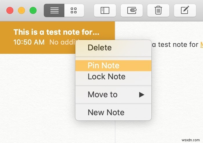 วิธีเริ่มต้นใช้งาน macOS Notes App 