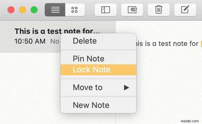 วิธีเริ่มต้นใช้งาน macOS Notes App 