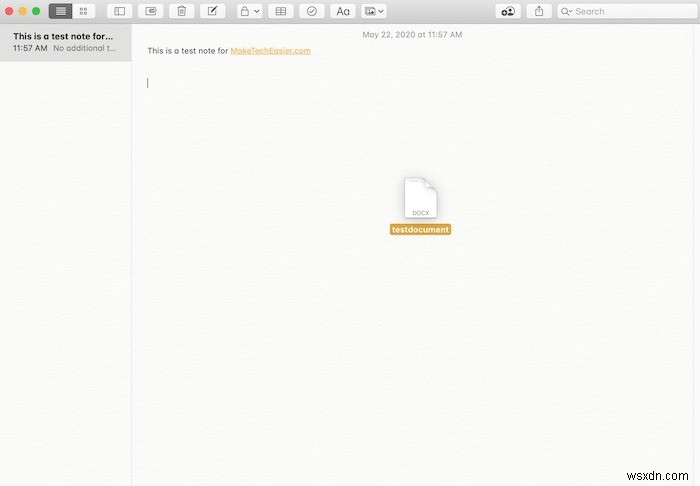 วิธีเริ่มต้นใช้งาน macOS Notes App 