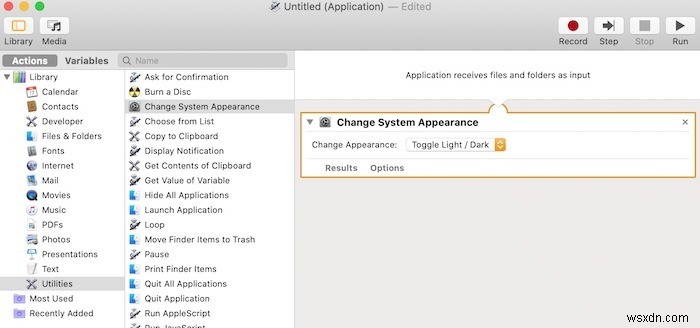 วิธีใช้ Automator ใน macOS 