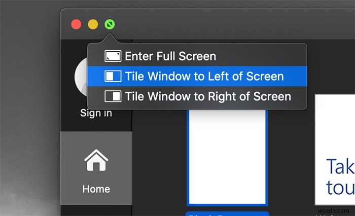 วิธีไทล์ Windows ใน macOS 