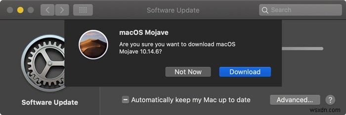 วิธีดาวน์โหลด macOS เวอร์ชันก่อนหน้า 