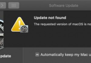 วิธีดาวน์โหลด macOS เวอร์ชันก่อนหน้า 