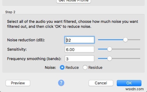 วิธีลบเสียงรบกวนพื้นหลังออกจากเสียงบน macOS 