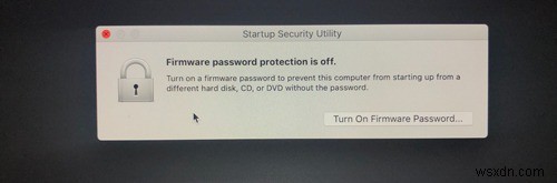 วิธีตั้งรหัสผ่านเฟิร์มแวร์บน Mac ของคุณ 