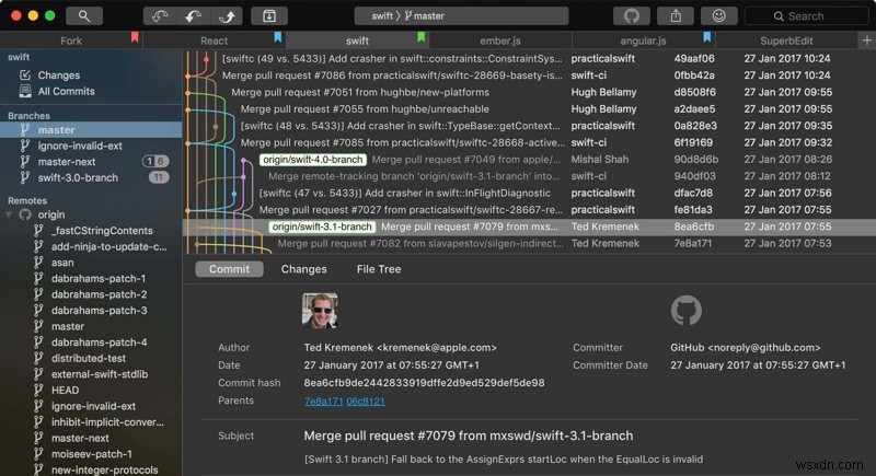 5 ไคลเอนต์ Git แบบกราฟิกที่ดีที่สุดสำหรับ Mac 