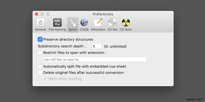 วิธีแปลงไฟล์ FLAC เป็นรูปแบบ Apple Lossless 