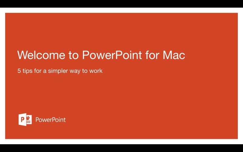 วิธีการแปลงสไลด์ PowerPoint เป็นการนำเสนอประเด็นสำคัญของ Mac 