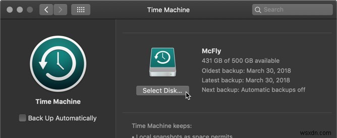 วิธีตั้งค่า Time Machine เพื่อใช้หลายไดรฟ์สำหรับการสำรองข้อมูลใน Mac 