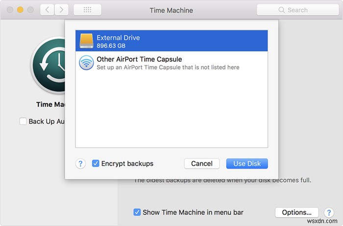 วิธีตั้งค่า Time Machine เพื่อใช้หลายไดรฟ์สำหรับการสำรองข้อมูลใน Mac 