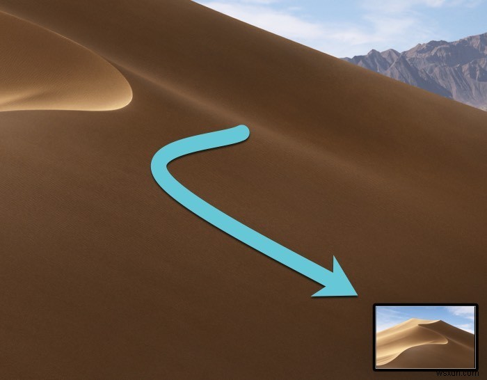 การเรียนรู้เครื่องมือภาพหน้าจอใหม่ของ macOS Mojave 