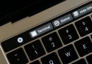 วิธีทำให้ Touch Bar ของ MacBook Pro มีประโยชน์ 