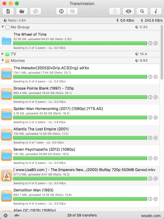 5 ไคลเอนต์ BitTorrent อันดับต้น ๆ สำหรับ macOS 