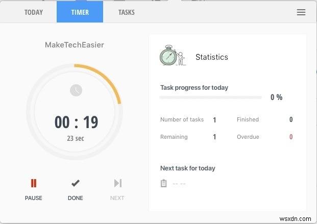 Pomodoro Timers 5 อันดับแรกสำหรับ Mac เพื่อช่วยให้คุณจดจ่อ 