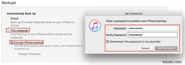 วิธีเข้ารหัสข้อมูลสำรอง iOS และ Mac ของคุณ 