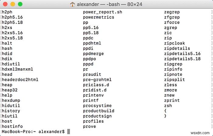 วิธีค้นหาคำสั่ง Terminal ทั้งหมดบน Mac ของคุณอย่างรวดเร็ว 