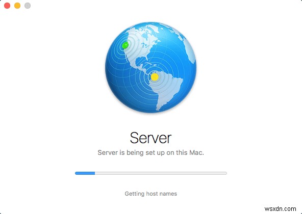 วิธีกำหนดค่า macOS Sierra Server 