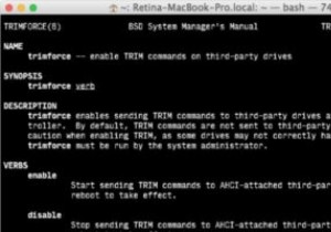 วิธีเปิดใช้งาน TRIM สำหรับ SSD บุคคลที่สามบน Mac 