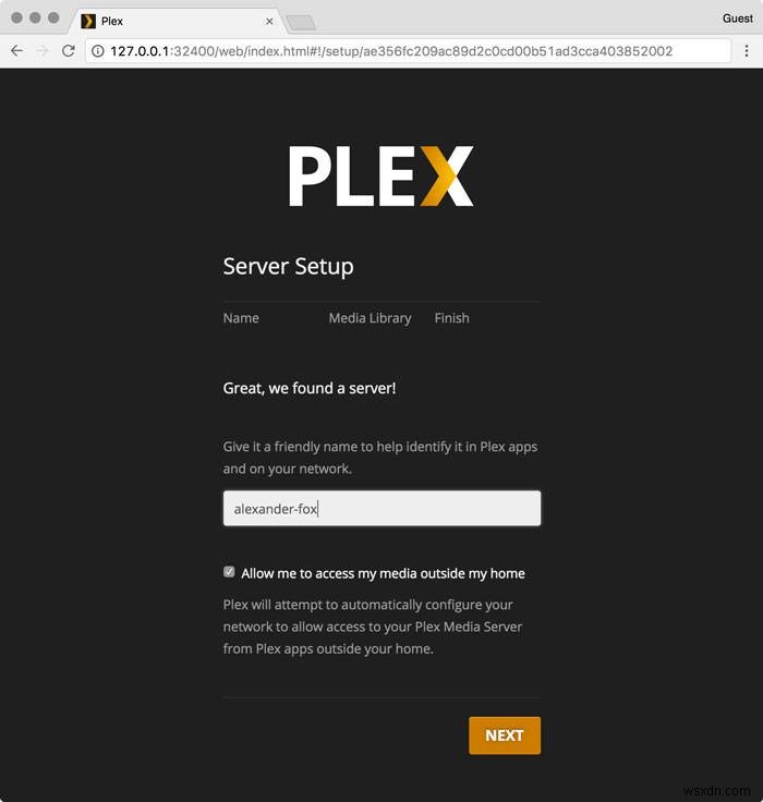 วิธีการตั้งค่า Plex Server บน MacOS 