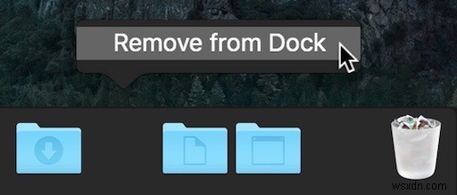 วิธีเพิ่มช่องว่างใน Dock ของ Mac 