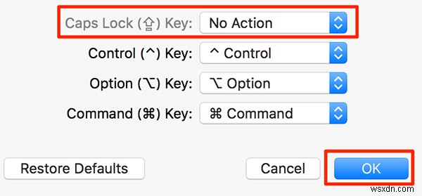 วิธีปิดการใช้งาน Caps Lock บน Mac ของคุณ [เคล็ดลับด่วน] 