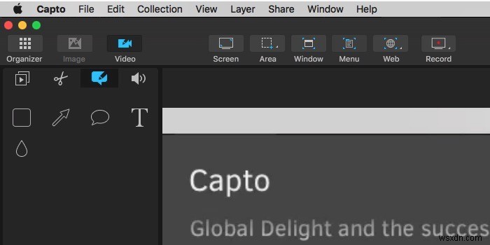 Capto – สุดยอดแอปจับภาพและวิดีโอสำหรับ Mac 
