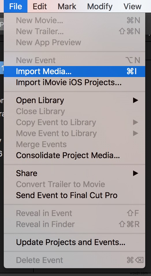 วิธีลบเสียงออกจากไฟล์วิดีโอโดยใช้ iMovie บน Mac 