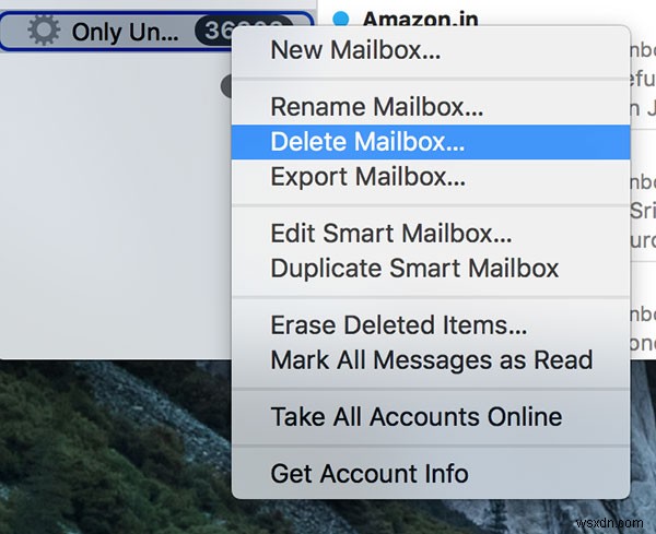 วิธีแสดงเฉพาะอีเมลที่ยังไม่ได้อ่านในแอป Mail สำหรับ Mac 