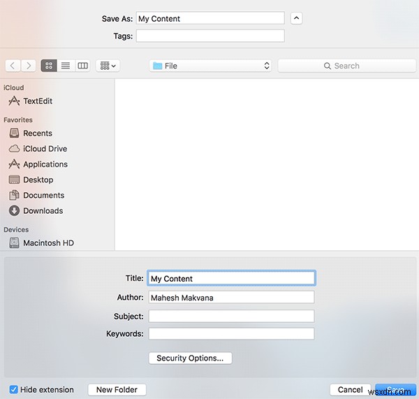 วิธีสร้าง PDF บน Mac ของคุณอย่างง่ายดาย 
