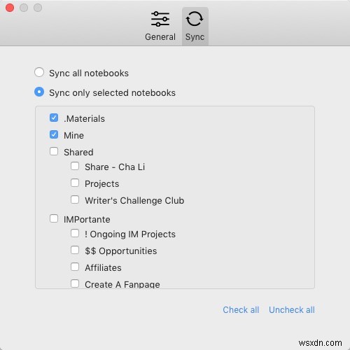 Alternote – แอพจดบันทึกที่ใช้ Evernote ที่ไม่เกะกะและทรงพลังสำหรับ Mac OS X 