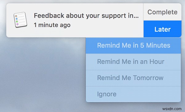 วิธีสร้างการแจ้งเตือนสำหรับอีเมลบน Mac ของคุณ 