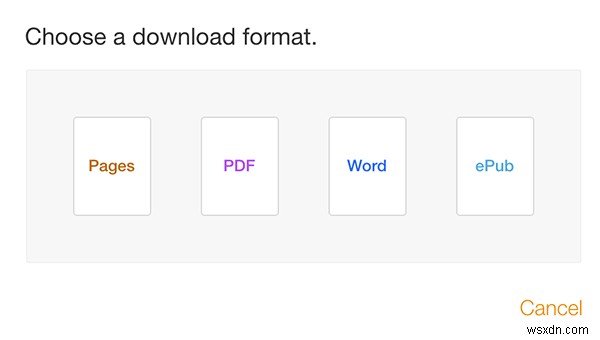 วิธีแปลงไฟล์เพจเป็นรูปแบบ Microsoft Word 