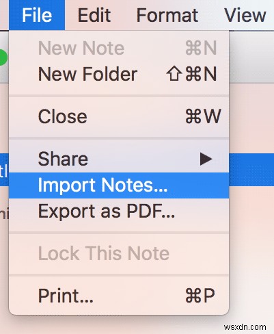 วิธีถ่ายโอนโน้ตจาก Evernote ไปยัง Apple Notes 