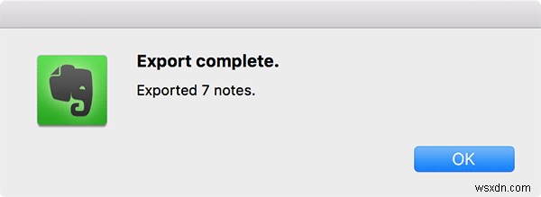 วิธีถ่ายโอนโน้ตจาก Evernote ไปยัง Apple Notes 