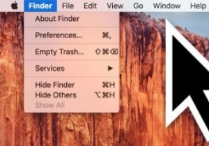 วิธีหยุดเคอร์เซอร์ไม่ให้ใหญ่ขึ้นใน OS X El Capitan 