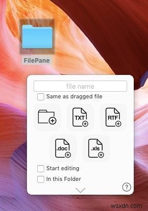 Filepane สำหรับ Mac:เพิ่มการลากและวางที่มีประโยชน์เพื่อปรับปรุงประสิทธิภาพการทำงานของคุณ 