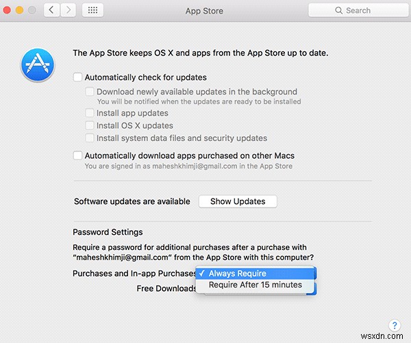 วิธีเลี่ยงรหัสผ่านเมื่อดาวน์โหลดแอปฟรีจาก Mac App Store 