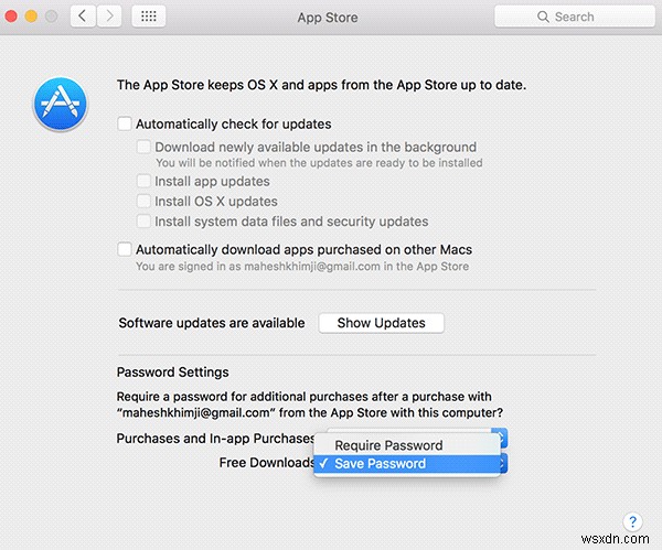 วิธีเลี่ยงรหัสผ่านเมื่อดาวน์โหลดแอปฟรีจาก Mac App Store 