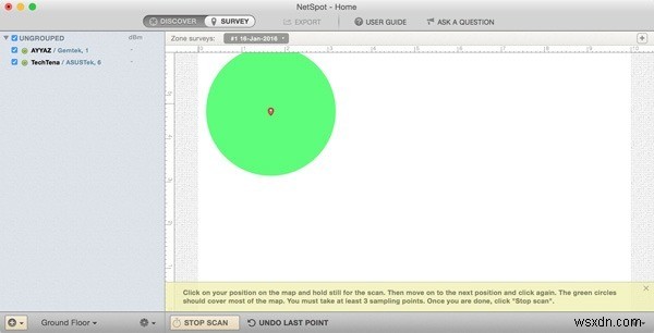 เพิ่มประสิทธิภาพเครือข่าย WiFi ของคุณโดยใช้ NetSpot สำหรับ OS X 