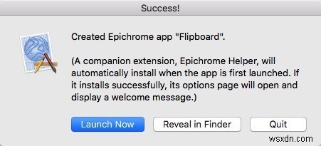 วิธีเปลี่ยนบริการเว็บเป็นแอพ Mac โดยใช้ Epichrome 