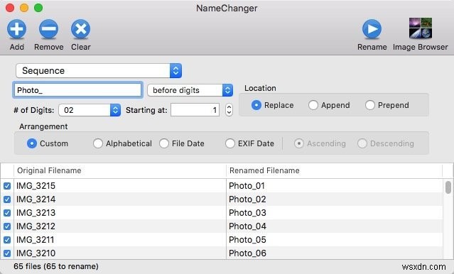 วิธีที่ง่ายที่สุดในการเปลี่ยนชื่อไฟล์เป็นชุดใน Mac ด้วย NameChanger 