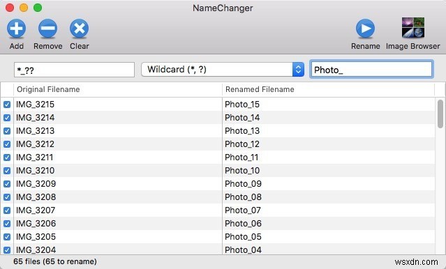 วิธีที่ง่ายที่สุดในการเปลี่ยนชื่อไฟล์เป็นชุดใน Mac ด้วย NameChanger 