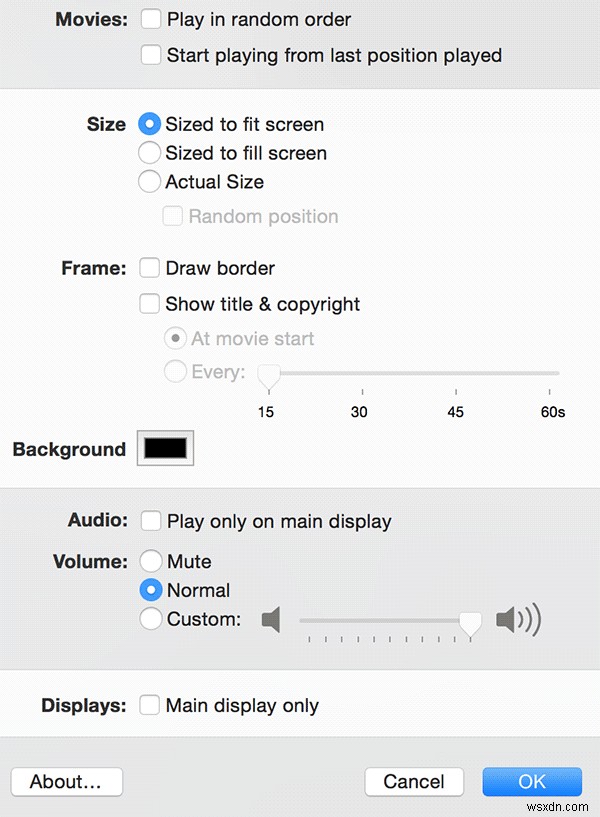 วิธีตั้งค่าวิดีโอเป็นโปรแกรมรักษาหน้าจอบน Mac ของคุณ 