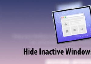 วิธีซ่อน Windows ที่ไม่ได้ใช้งานบน Mac ของคุณ 