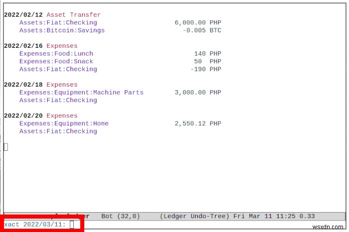 วิธีจัดการการเงินของคุณด้วยโหมดบัญชีแยกประเภทใน Emacs 