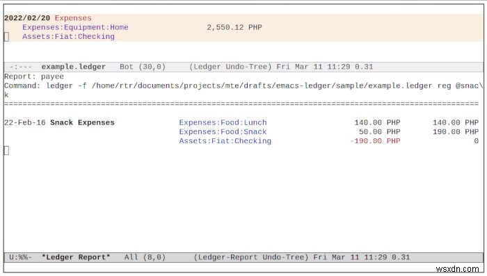 วิธีจัดการการเงินของคุณด้วยโหมดบัญชีแยกประเภทใน Emacs 