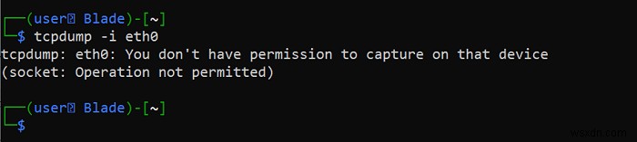 วิธีใช้ tcpdump สำหรับ Packet Capture 