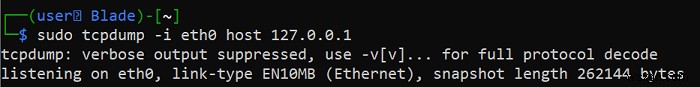 วิธีใช้ tcpdump สำหรับ Packet Capture 